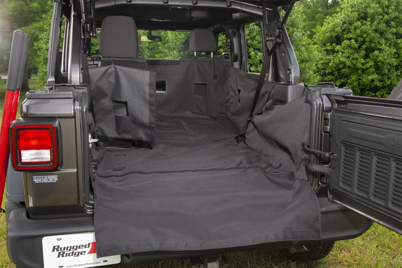 Rugged Ridge C3 Cargo Cover 18-22 Jeep Wrangler JL 4dr (Excl. 4XE Models) Rugged Ridge Car Covers