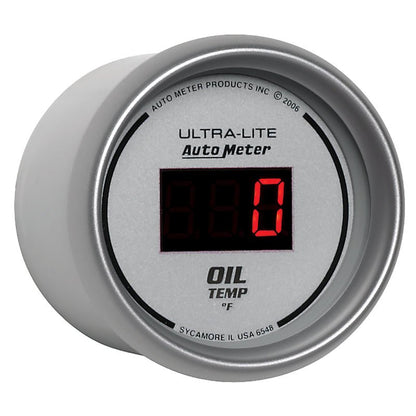 Autometer Ultra-Lite 52MM 0-340 Deg F Digital Oil Temperature AutoMeter Gauges