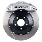 StopTech 99-02 Nissan Skyline Front BBK w/ Silver ST-60 Calipers Slotted 380X32mm Rotors Stoptech Big Brake Kits