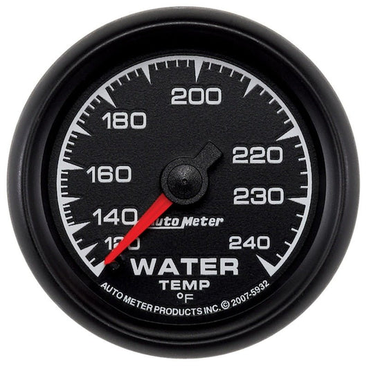 Autometer ES 52mm 120-240 Deg F Mechanical Water Temperature Gauge AutoMeter Gauges