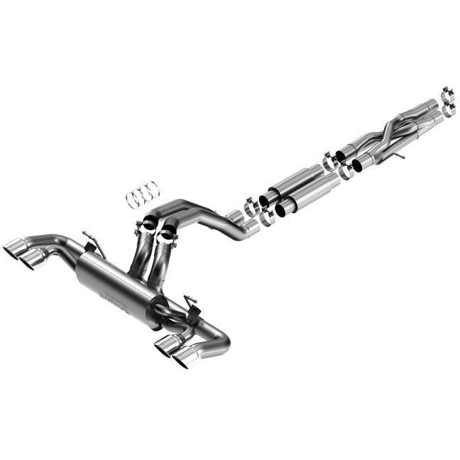 Borla 21-22 Jeep Wrangler Rubicon 392 6.4L V8 AT 4WD 4DR S-Type Cat-Back Exhaust (Stainless) Borla Catback