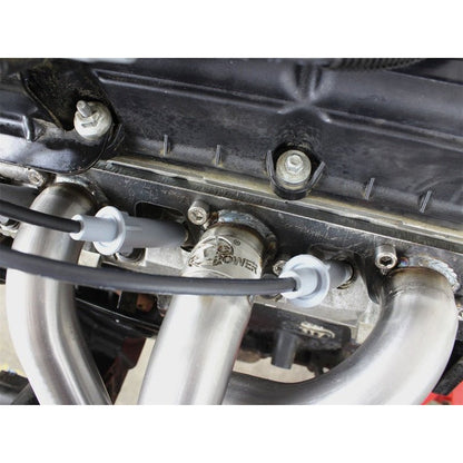 aFe Power Twisted Steel Headers & Y-Pipe w/ Cat SS 2.5in 07-11 Jeep Wrangler (JK) V6 3.6L aFe Headers & Manifolds