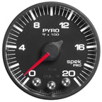 Autometer Spek-Pro 52.4mm 0-2000F Digital Stepper Motor Pyrometer Gauge AutoMeter Gauges