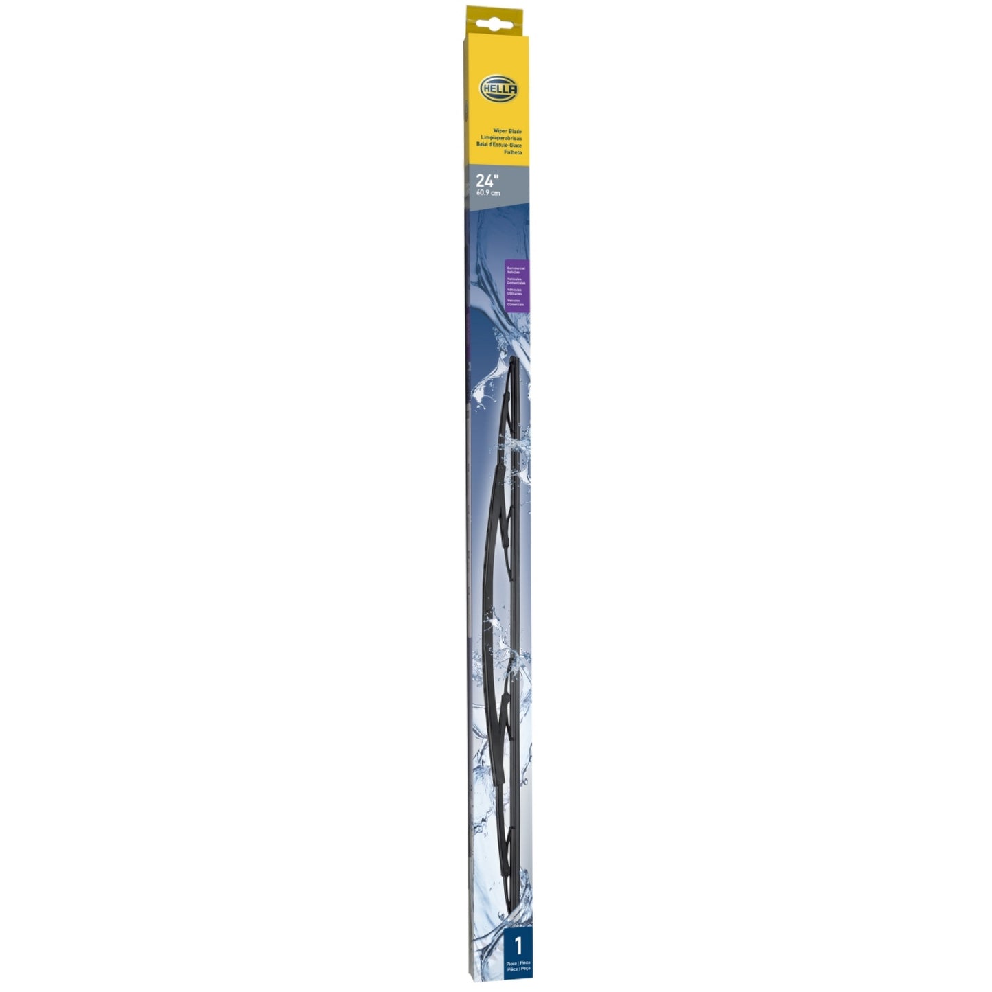 Hella Commercial Wiper Blade 24in - Single Hella Exterior Trim