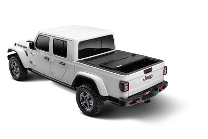 Rugged Ridge Armis Hard Folding With LINE-X Bed Cover 2020 JT Rugged Ridge Tonneau Covers - Hard Fold