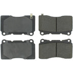 StopTech 08-15 Mitsubishi Evo X Street Select Front Brake Pads Stoptech Brake Pads - OE