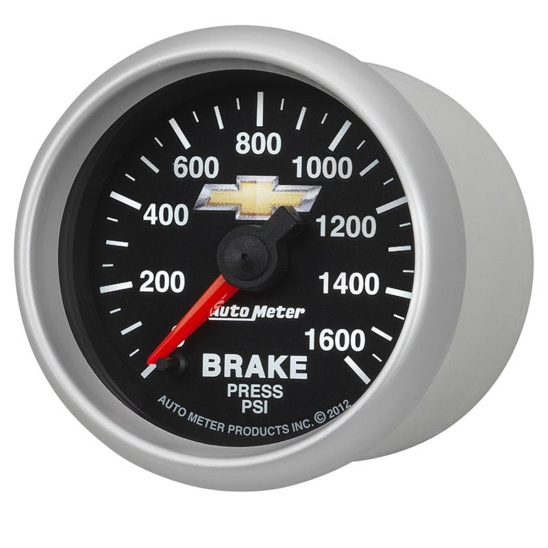 Autometer Performance Parts 52mm 0-1600 PSI Brake Pressure COPO Camaro Gauge Pack AutoMeter Gauges