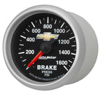 Autometer Performance Parts 52mm 0-1600 PSI Brake Pressure COPO Camaro Gauge Pack AutoMeter Gauges