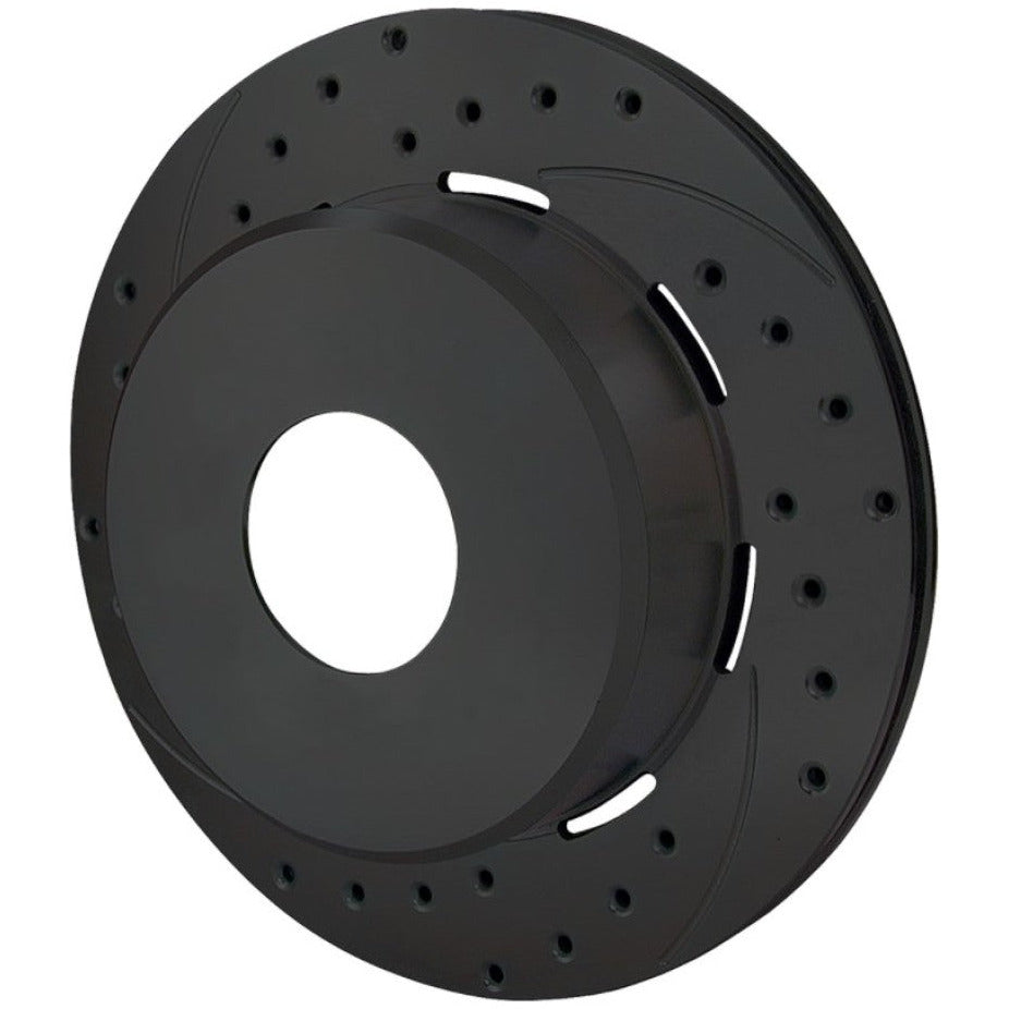 Wilwood Rotor-1.91in Offset-SRP-BLK-Drill-LH 12.19 x .810 - Blank Wilwood Brake Rotors - 2 Piece