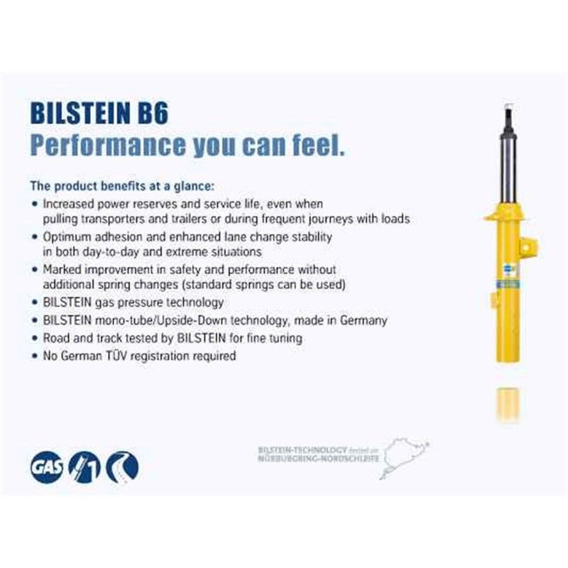 Bilstein B8 90-93 Freightliner V-Line Rear 46mm Monotube Shock Absorber Bilstein Shocks and Struts