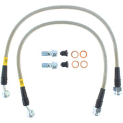StopTech 97-04 Chevrolet Corvette Stainless Steel Rear Brake Line Kit Stoptech Brake Line Kits
