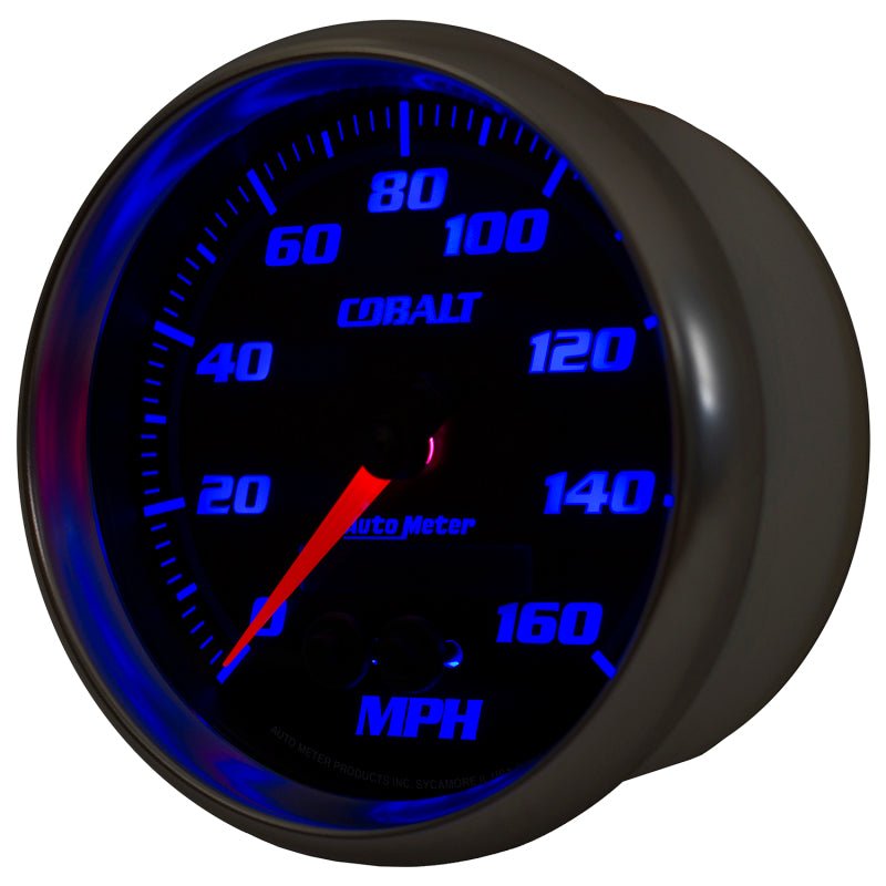 Autometer Cobalt 5in 0-140MPH In-Dash Electronic GPS Programmable Speedometer AutoMeter Gauges