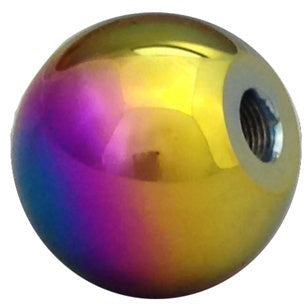 Torque Solution Billet Shift Knob (Neo Chrome): Universal 10x1.25 Torque Solution Shift Knobs