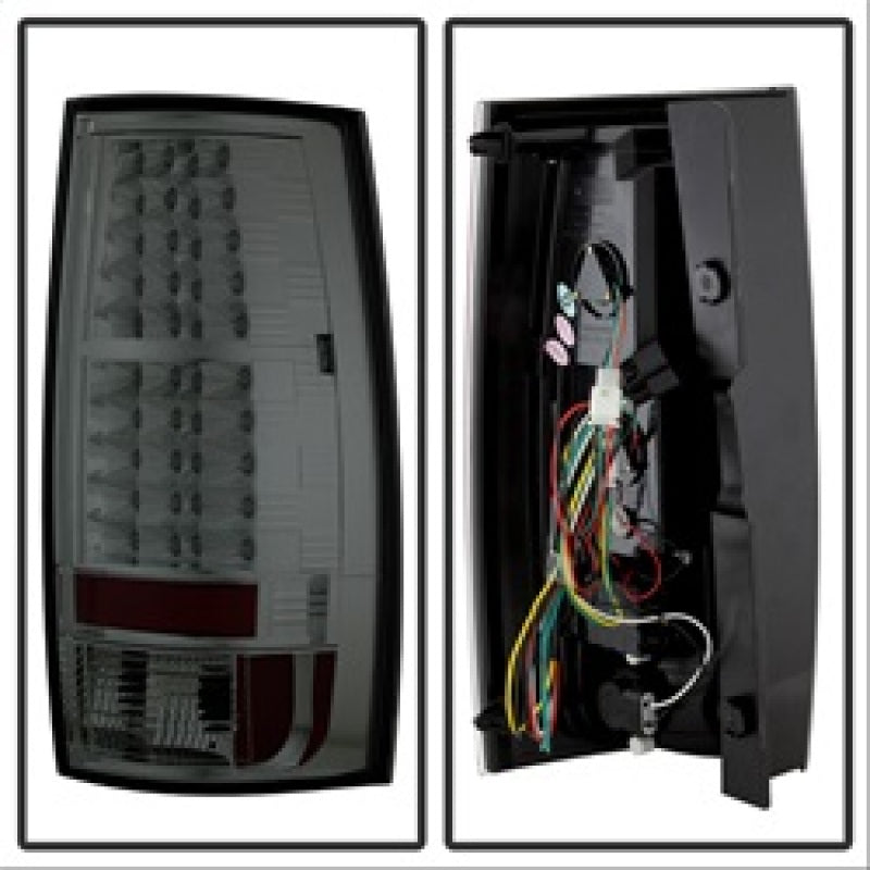 Spyder Chevy Suburban/GMC Yukon/Yukon Denali 07-14 LED Tail Lights Smke ALT-YD-CSUB07-LED-SM