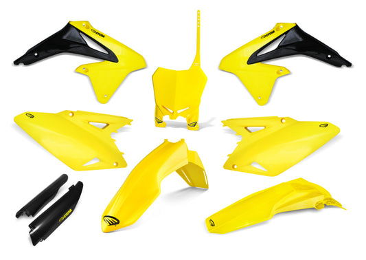 Cycra 08-17 Suzuki RMZ 250-450 Powerflow Body Kit - Yellow