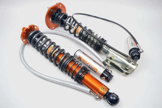 Moton 2-Way Clubsport Coilovers True Coilover Style Rear Chevy Corvette C5 Z06 01-04 (Incl Springs)