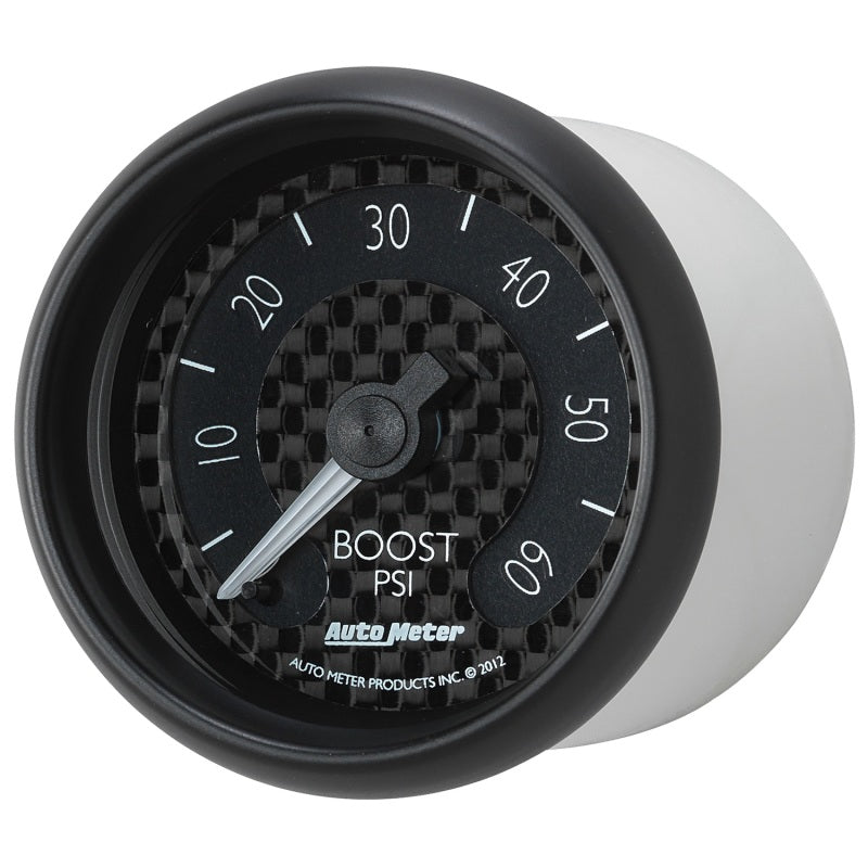 Autometer GT Series 52mm Mechanical 0-60 psi Boost Gauge AutoMeter Gauges
