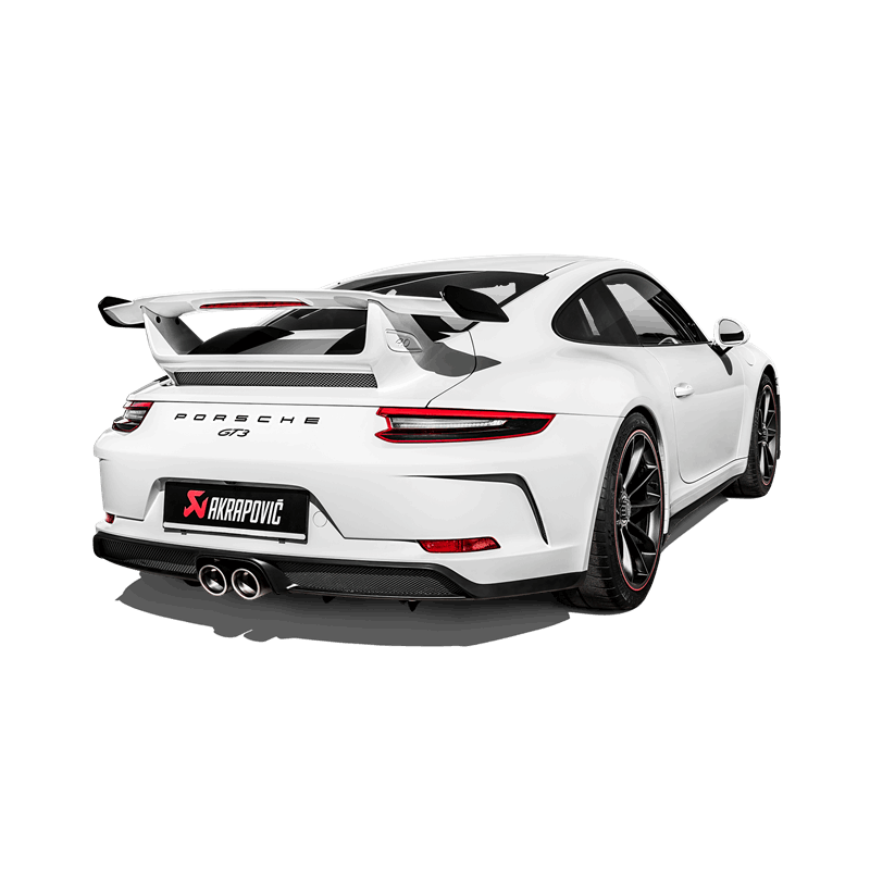 Akrapovic 2018 Porsche 911 GT3 (991.2) Slip-On Race Line (Titanium) w/Header/Link Pipes/Tail Pipes Akrapovic Headers & Manifolds