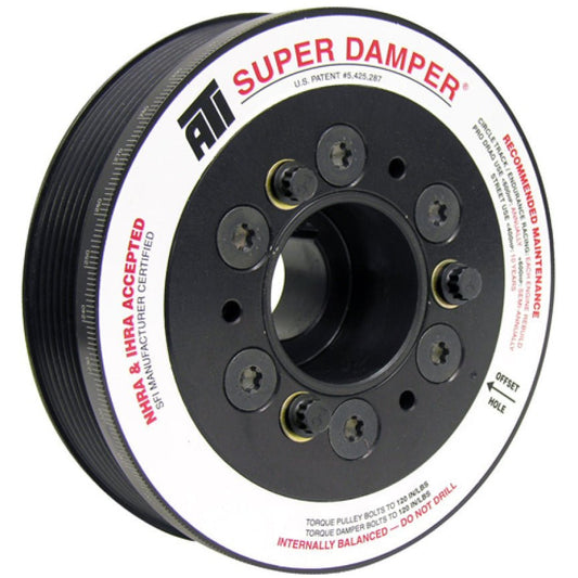 ATI Damper - 5.67in - Alum - 6 Grv - Mitsubishi Evo 10 - 3 Percent UD - 08+ - 1Pc ATI Crankshaft Dampers