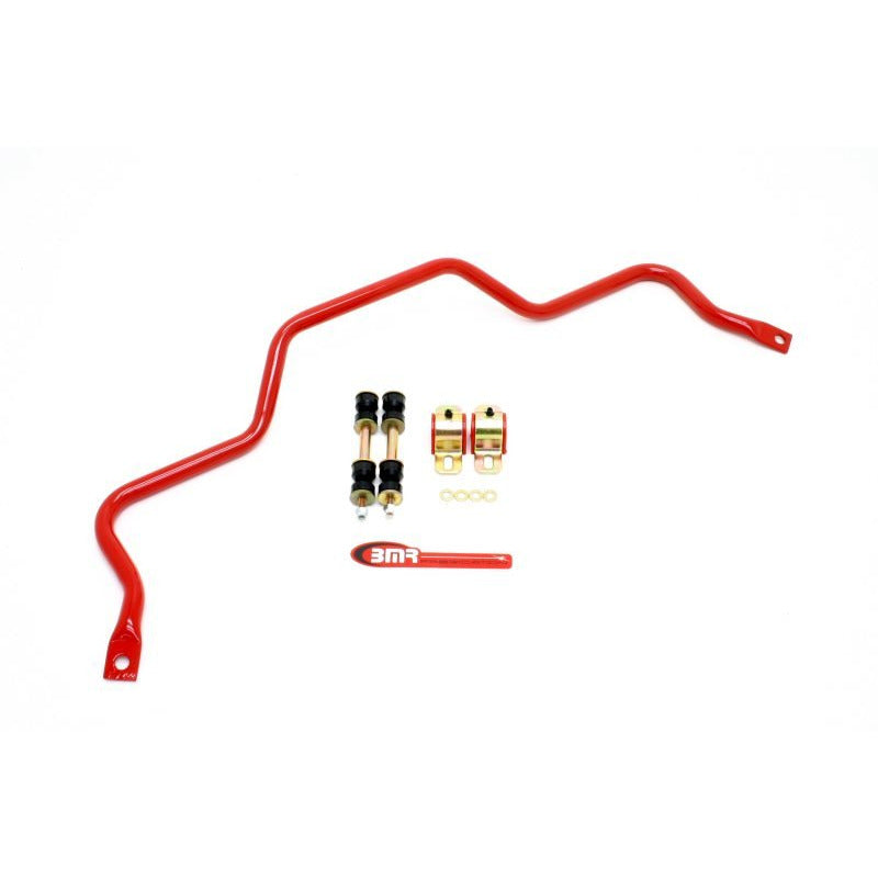 BMR 82-02 3rd Gen F-Body Rear Hollow 25mm Sway Bar Kit w/ Bushings - Red BMR Suspension Sway Bars