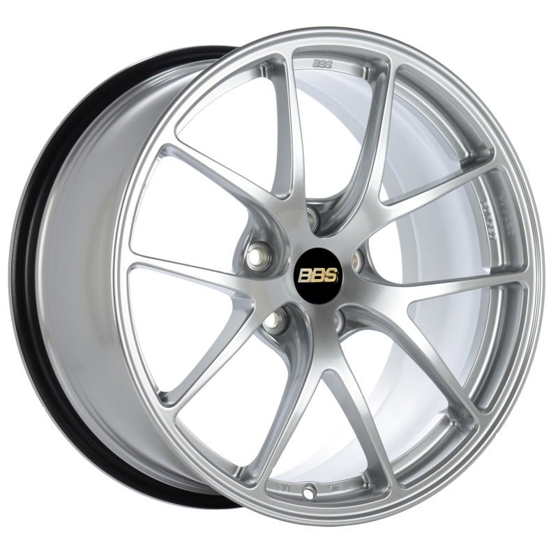 BBS RI-A 18x8.5 5x120 ET34 Diamond Silver Wheel -82mm PFS/Clip Required BBS Wheels - Forged
