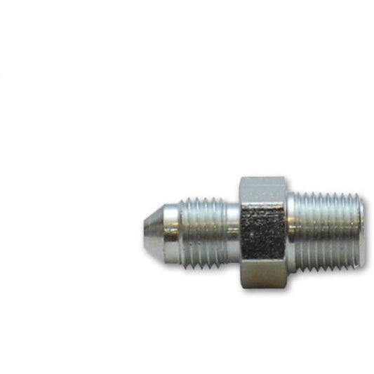 Vibrant -3AN to 1/8in NPT Straight Adapter Fitting - Steel Vibrant Fittings