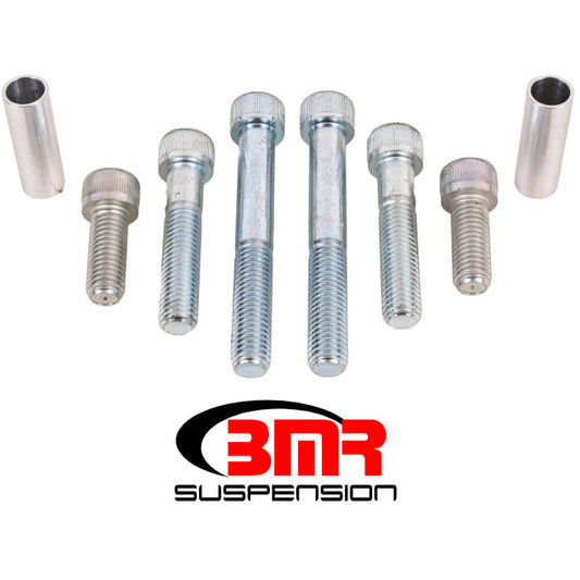 BMR 15-17 S550 Mustang Differential Hardware Upgrade Kit - Zinc plated BMR Suspension Control Arms