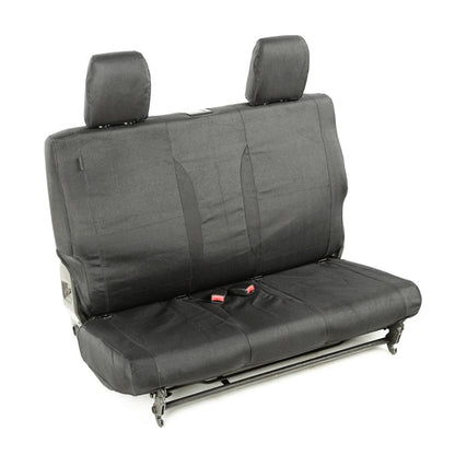 Rugged Ridge E-Ballistic Seat Cover Rear Black 07-10 JK 2Dr Rugged Ridge Seat Covers