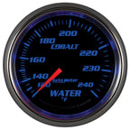 Autometer Cobalt 66mm 120-240 Degree F Mechanical Water Temperature Gauge AutoMeter Gauges