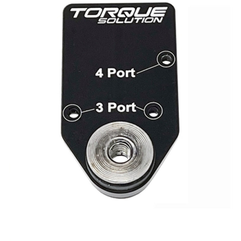 Torque Solution Billet MAC Valve Mount Bracket - For 3/4 Port MAC Solenoid Valves Torque Solution Brackets