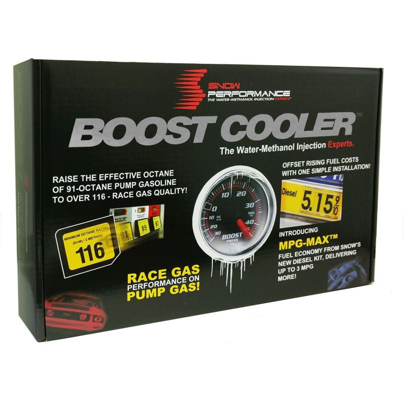 Snow Performance Stg 4 Boost Cooler Platinum Water Injection Kit (w/SS Braid Line and 4AN Fitting) Snow Performance Water Meth Kits