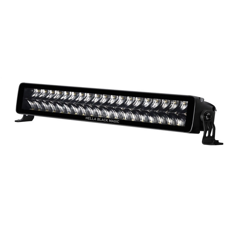 Hella Universal Black Magic 21in Double Light Bar - Driving Beam Hella Fog Lights