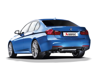 Akrapovic 12-15 BMW 335i (F30 F31) Evolution Line Cat Back (SS) w/ Carbon Tips (Req. Link Pipe)