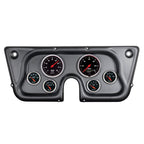 Autometer Designer Black 67-72 Chevy Truck C/K/K5/Suburban Dash Kit 6pc Tach/MPH/Fuel/Oil/WTMP/Volt AutoMeter Gauges