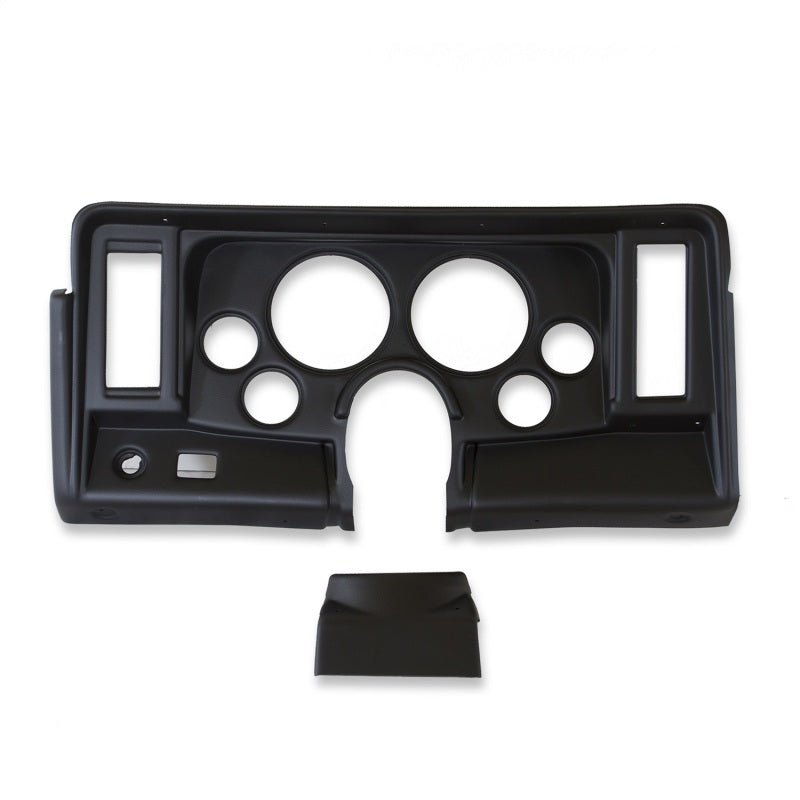 Autometer Designer Black 69-76 Nova Dash Kit 6pc Tach / MPH / Fuel / Oil / WTMP / Volt AutoMeter Gauges