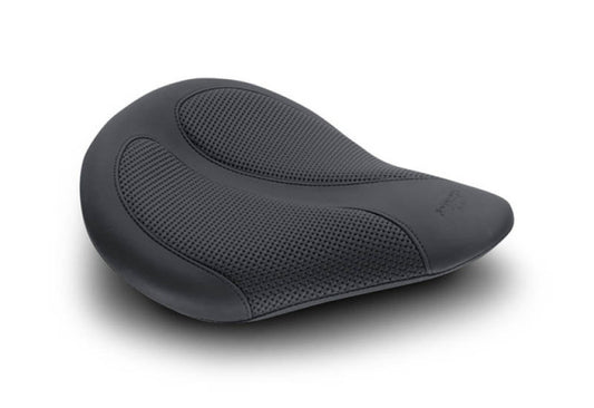 Mustang Cyclone Solo Seat w/Black Textured - Black