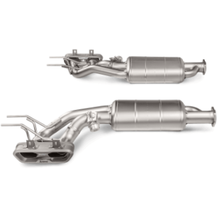 Akrapovic 15-17 Mercedes Benz G63 AMG (W463) Evolution Line Cat Back (Titanium) w/ Titanium Tips Akrapovic Catback