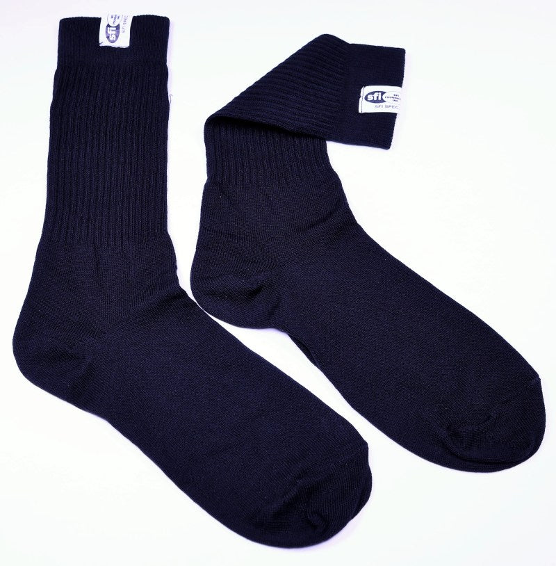 RaceQuip Black SFI 3.3 Fr Socks Small 6-7