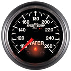 Autometer Sport-Comp II 52.4mm 100-260 Deg F Water Temp Peak & Warn w/ Electronic Control Gauge AutoMeter Gauges