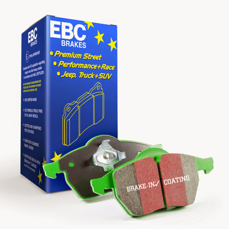 EBC 16-17 Smart Fortwo 0.9T Greenstuff Front Brake Pads