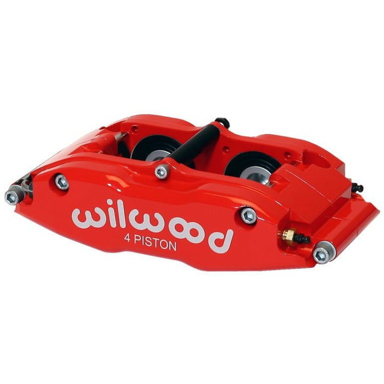 Wilwood Caliper-BNSL4R-Red 1.75in Pistons 1.25in Disc Wilwood Brake Calipers - Perf