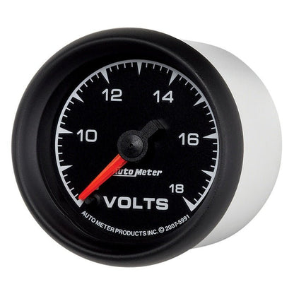 Autometer ES 2-1/16in 18V Digital Stepper Motor Voltmeter AutoMeter Gauges