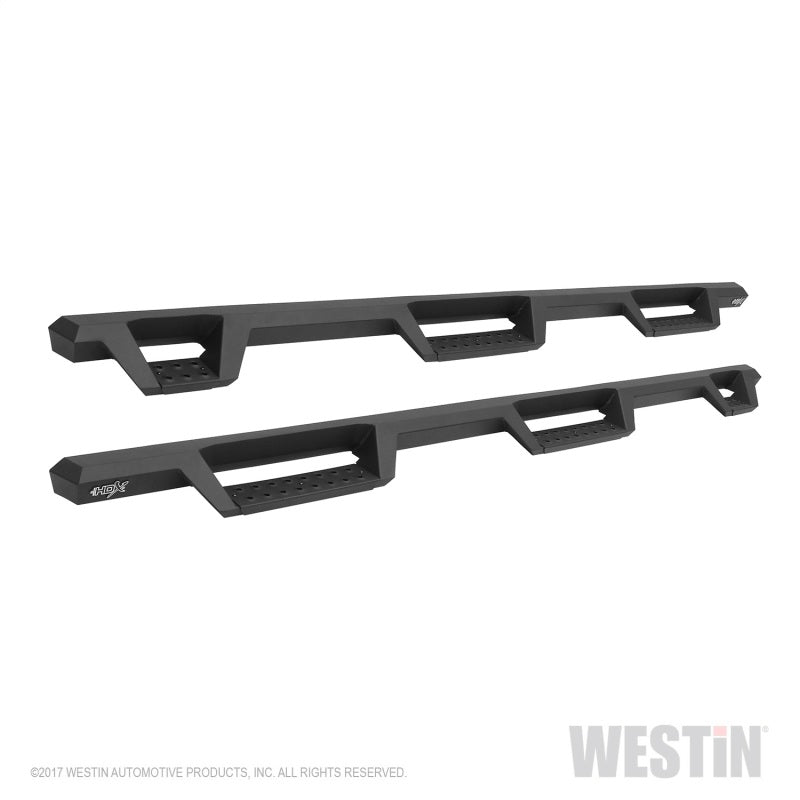 Westin 10-18 Dodge Ram Crew Cab 5ft & 6ft Bed HDX Drop Wheel-To-Wheel Nerf Step Bars