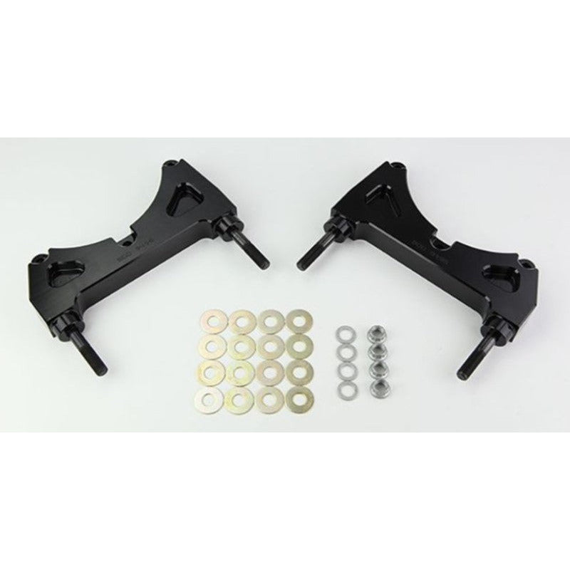 Wilwood Brackets (2) - w/Mounting Kit - SL4R - P-Brake Kit 13in Rotor Wilwood Brake Hardware