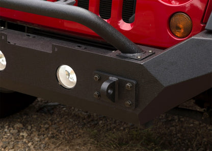 Rugged Ridge Spartan Front Bumper HCE W/Overrider 07-18 Jeep Wrangler JK Rugged Ridge Bumpers - Steel