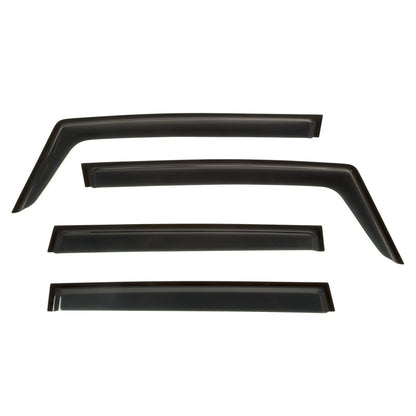 Rugged Ridge Window Visor 4-pc set Black 15-18 Renegade BU Rugged Ridge Wind Deflectors