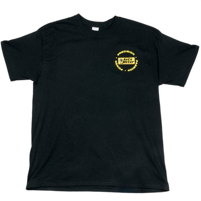 Autometer Black Competition Instruments T-Shirt - Large AutoMeter Apparel