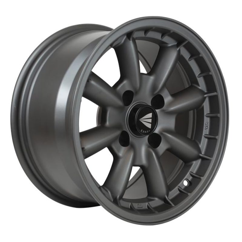 Enkei Compe 16x7 0mm Offset 4x114.3 Bolt Pattern 72.6mm Bore Dia Matte Gunmetal Wheel Enkei Wheels - Cast