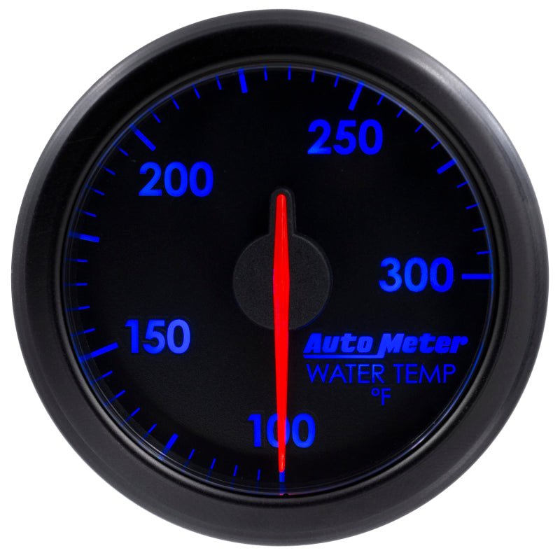 Autometer Airdrive 2-1/6in Water Temperature Gauge 100-300 Degrees F - Black AutoMeter Gauges