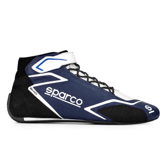 Sparco Shoe Skid 37 BLU/WHT SPARCO Racing Shoes